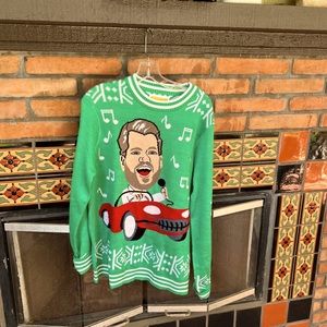 CAR POOL KARAOKE FANTASTIC CHRISTMAS SWEATER ONE OF A KIND